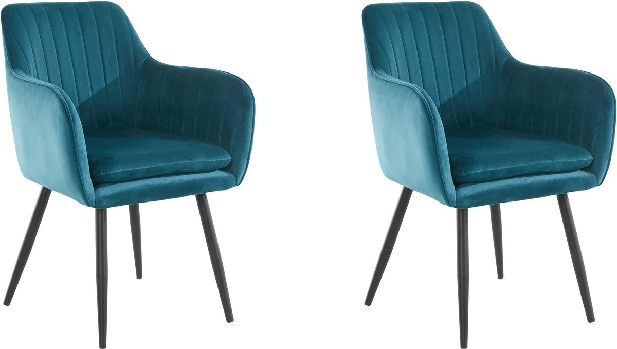 Bibi-Fauteuil - Petrol - Set van 2