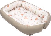 Funnababy Rainbow Babynest - Beige - Voorzien van klittenband sluiting