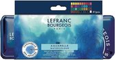Lefranc & Bourgeois Metal Pocket Box Aquarelset 40 napjes