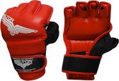 MMA Pride BELTOR-handschoenen Zwart Rood XL