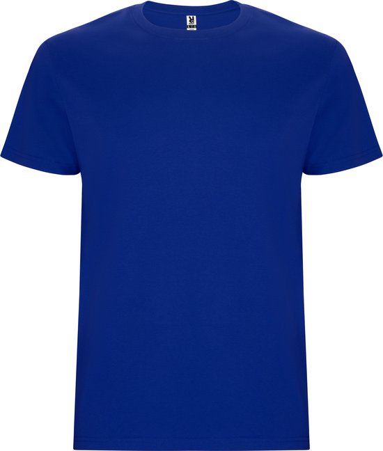T-shirt unisex met korte mouwen 'Stafford' Kobaltblauw - XL