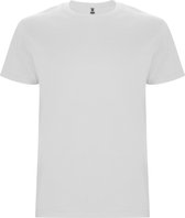 T-shirt unisex met korte mouwen 'Stafford' Wit - XL