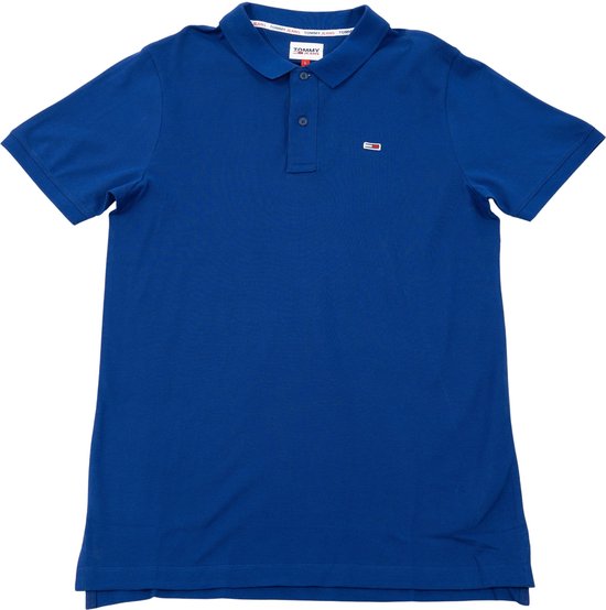 Tommy Hilfiger TJM Slim Placket Polo Homme - Blauw - Taille S