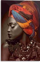 Verre Acrylique Femme Africaine