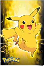 [Merchandise] Hole in the Wall Pokemon Maxi Poster Pikachu