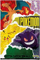 Poster Pokemon - gotta catch 'em all 91,5x61 cm