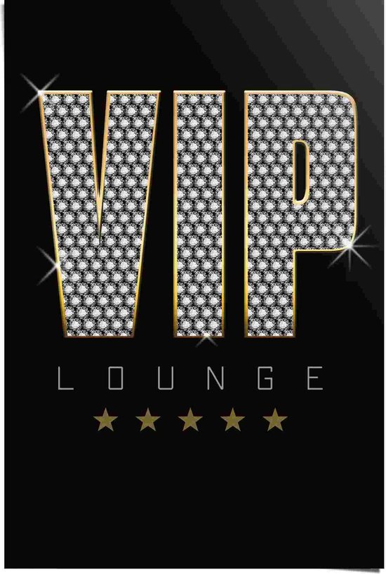 Poster Vip Lounge 91,5x61 cm