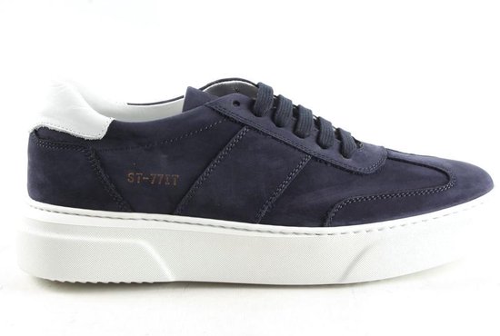 Heren Veterschoenen Stokton 450-u Donkerblauw - Maat 43 | bol.com