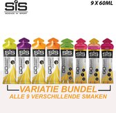 Science in Sport - SiS Go Isotonic Energiegel 9-pack Mixed - Sportgel / Energy gel - 9x60 ml - variatie bundel