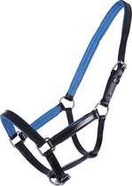 QHP Veulenhalster Leer Spirit - maat Pony - black/blue