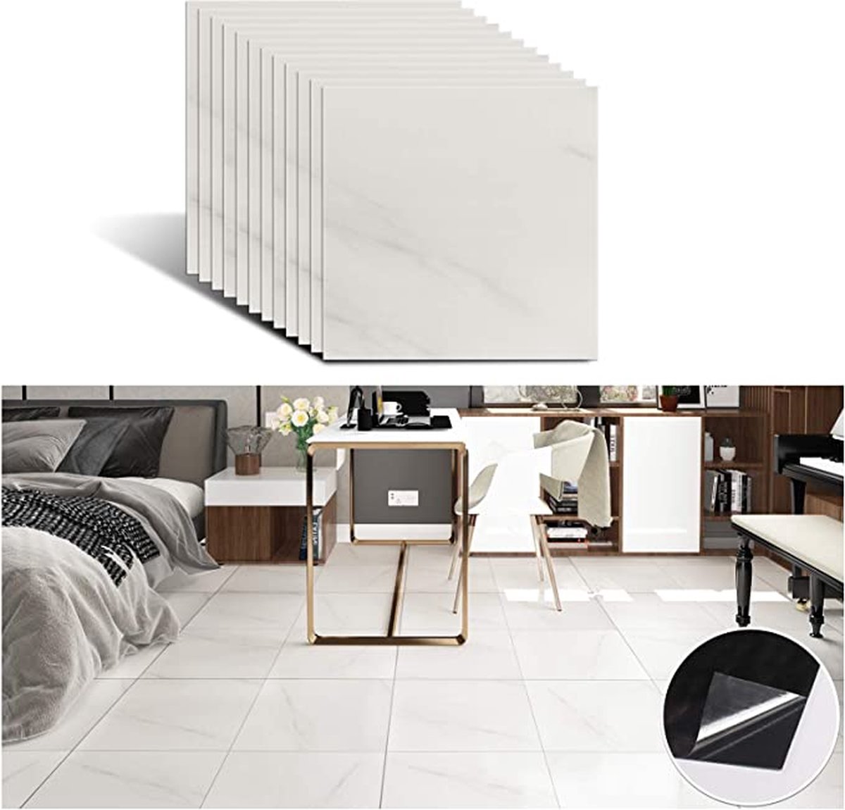 Tegelstickers voor vloer en muur / Wall stickers / wall decoration \ Decoration Modern 30cm×30cm-24PCS