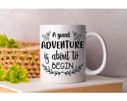 Mok A Grand Adventure is about To Begin - Baby - Baby Op Komst - Baby In Progress - Baby On Board - Pregnant - Coming Sonn - Love - Gift
