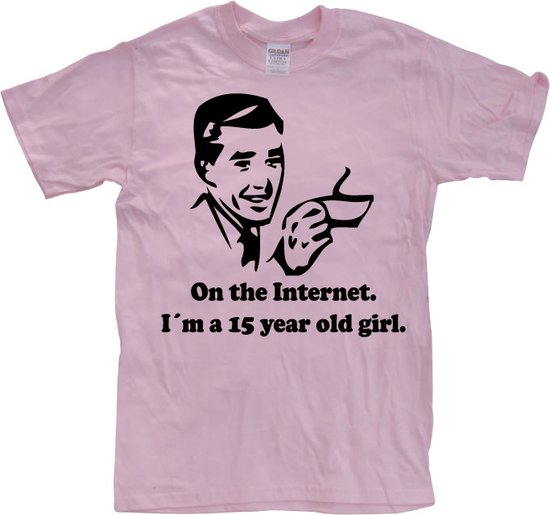 15 Year Old Girl On The Internet. - Medium - Pink