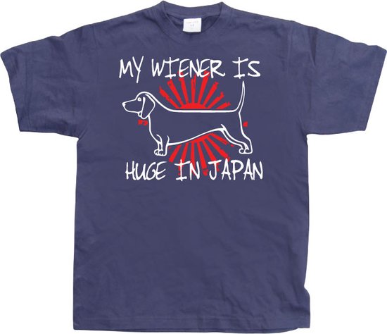 My Wiener Is Huge In Japan! - Large - Blauw