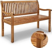 Banc de jardin en bois Sens Design - Résistant aux intempéries - 2-3 personnes - Marron foncé