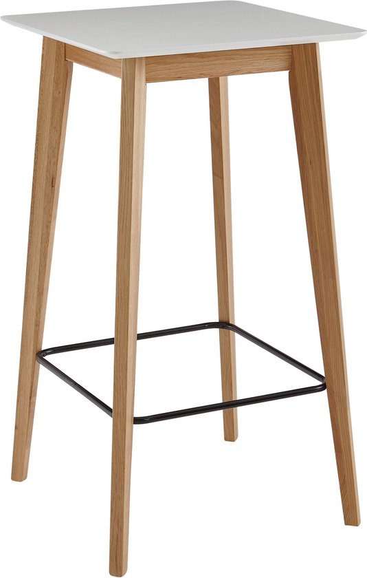 Bartafel eiken Leeds - Matzwart Frame