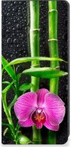 Hoesje OPPO A78 | A58 5G Wallet Bookcase Orchidee