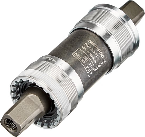 Shimano BB-UN300 Bottom Bracket - BSA 68mm - JIS Square Taper - 118mm - Foto 7