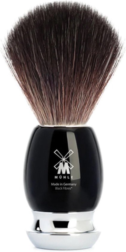 Muhle Black Fibre Shaving Brush - Vivo - Zwart Hars (M)