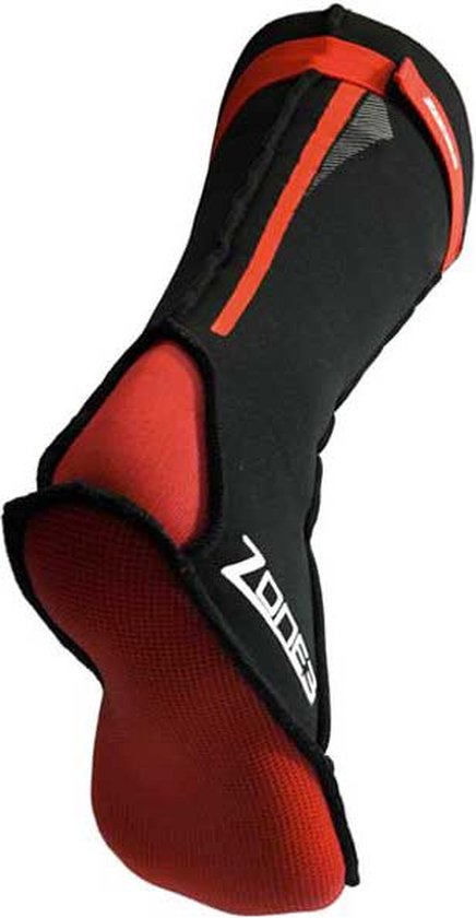 Gants de Natation Zone3 Néoprène Noir Rouge