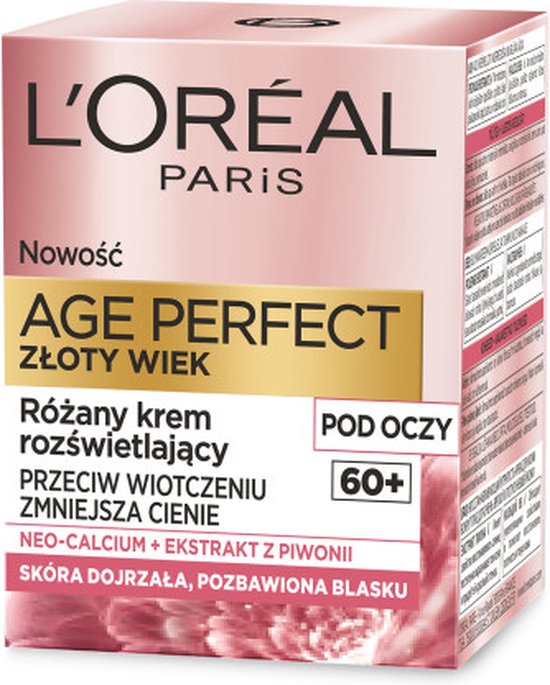 Age Perfect Golden Age 60+ roos verhelderende oogcrème 15ml