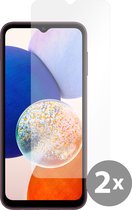 Cazy Tempered Glass Screen Protector geschikt voor Samsung Galaxy A14 4G/5G - Transparant - 2 stuks