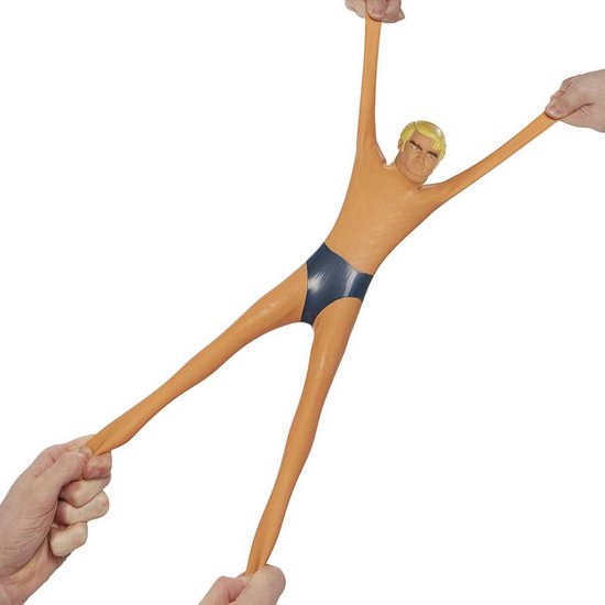 Stretch Armstrong, personnage 25 cm, personnage extensible, Batman