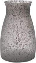 Trendoz Flower vase Julia - granit gris clair - verre - D10 x H20 cm