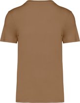 Unisex T-shirt 'Native Spirit' met ronde hals Dark Camel - L
