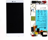 Huawei P8 (GRA-L09) Lcd Display / Beeldscherm Module, Wit, 02350GRS [EOL]