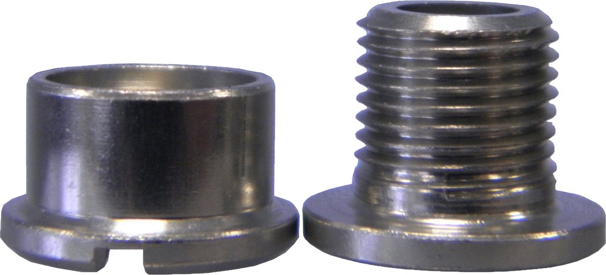 Vwp Bladbout Met Moer M8 6,5 Mm Per 5 Stuks