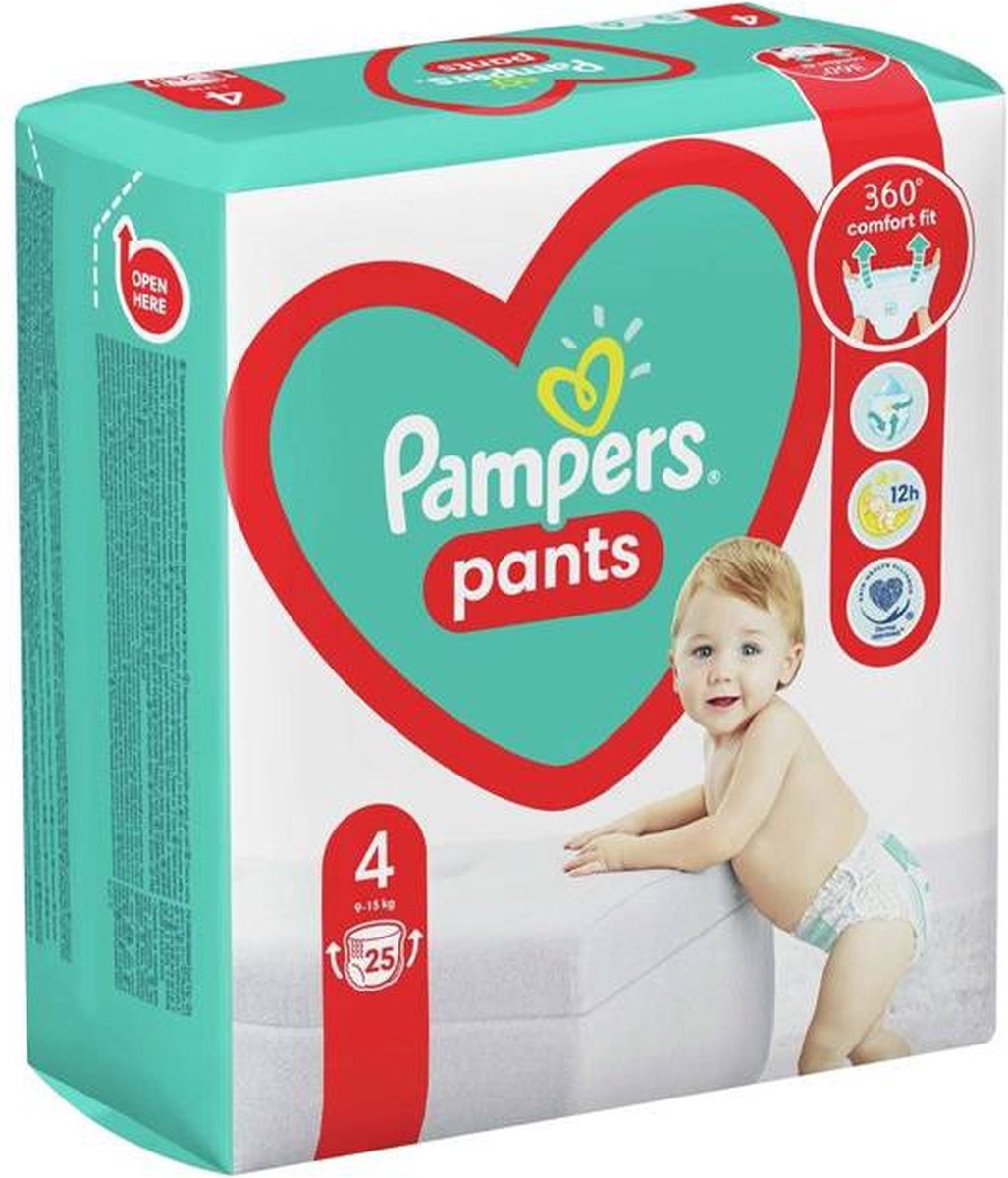 Pampers Baby-Dry Luierbroekjes Maandbox maat 4