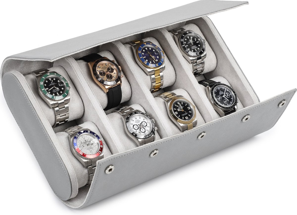≥ LOUIS VUITTON > HORLOGE BOX VOOR 8 HORLOGES — Horloges