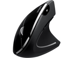 Perixx Perimice 813 - Draadloze ergonomische verticale muis - 2,4ghz + Bluetooth - 3in1 Multi device - anti slip coating