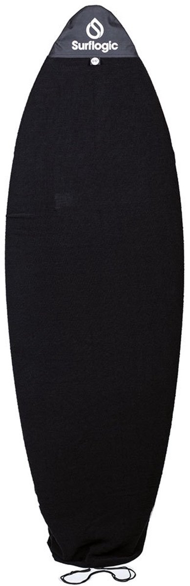 Surflogic Stretch Fish/hybrid Omslag Zwart 6´6