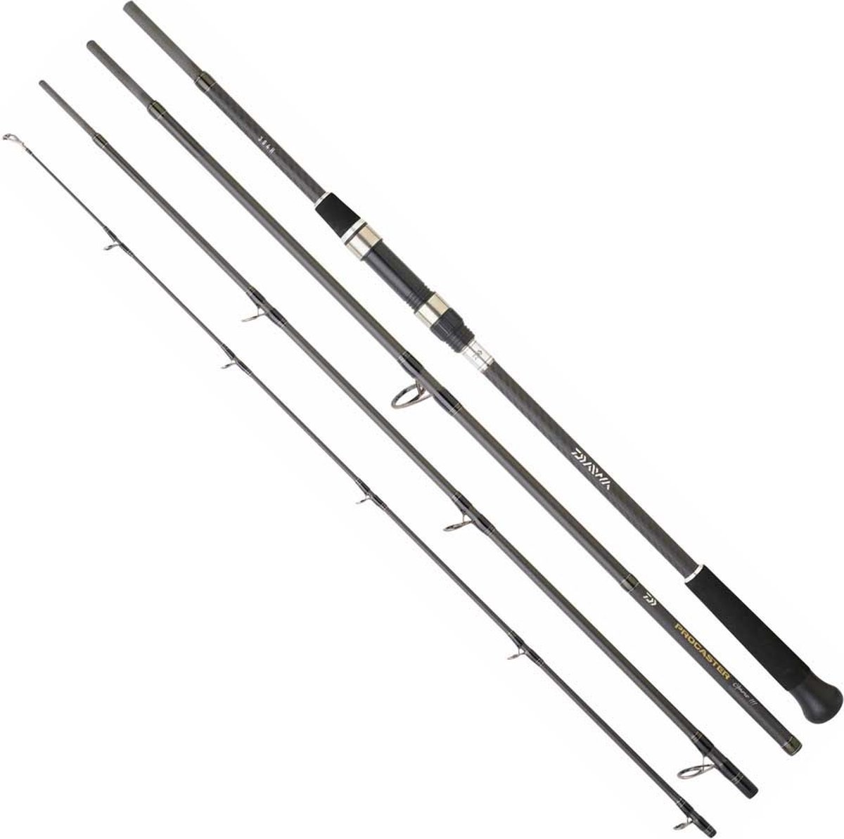 Daiwa Procaster Game Iii Spinhengel 4 Stukken Zwart 2.70 m / 30-120 g