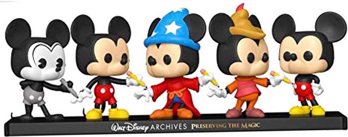 Funko Pop! disney: 5 pack - micky mouse exclusive