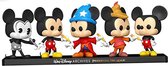 Funko Pop: Avion Crazy Mickey - Classic Mickey - Sorcier Mickey - Beanstalk Mickey - Mickey Mouse - 5-Pack Special Edition