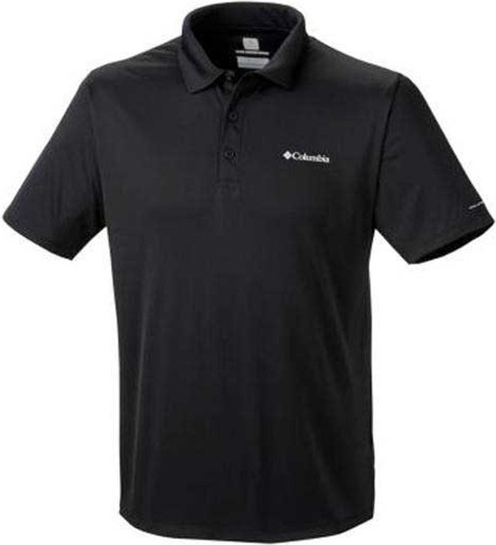 Columbia Zero Rules Poloshirt Met Korte Mouwen Zwart XL Man