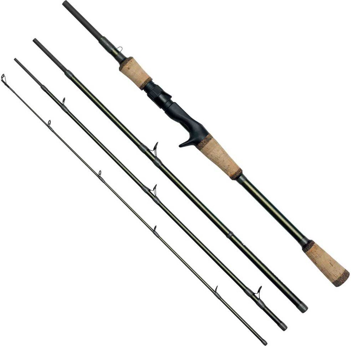 Kinetic Warlord Ct Trigger Baitcasting Hengel Zwart 2.02 m / 30-80 g