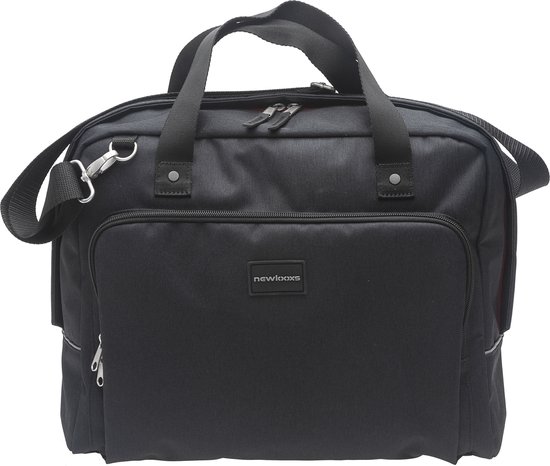 New Looxs Nova Postino Enkele Fietstas - Afneembaar - 15 inch Laptopvak - 18 liter - Zwart