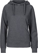 Sweat à capuche Fairtrade pour femme Dark Heather - S