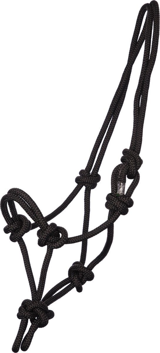 MHS Touwhalster Basic Cob Zwart