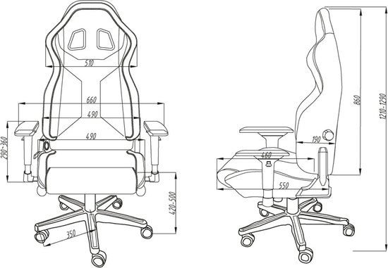 Bureaustoelen - Sparco - Teamwear