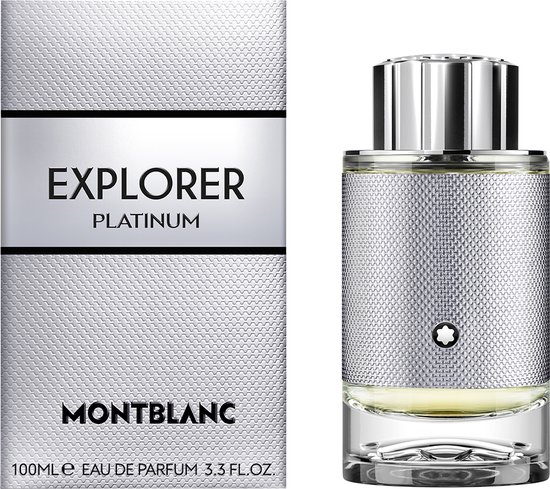 MONTBLANC - Eau de Parfum Platinum - 100 ml - Eau de parfum homme | bol