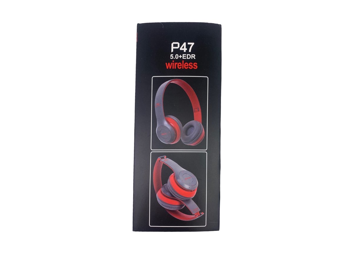 Casque stéréo sans fil super bass Radio FM MP3 N95BT couleur Zwart