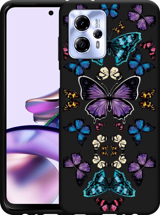 HAOYE Cover Per Motorola Moto G13/G23/G53 – Con Anello Nascosto, Protezione Fotocamera Scorrevole E Piastra Magnetica
