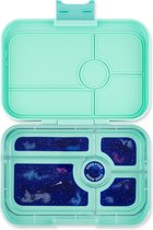 Yumbox Tapas XL - Lunch box bento étanche - 5 compartiments - Plateau Bali Aqua / Space Galaxy