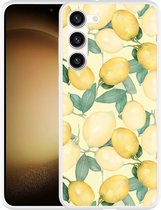 Cazy Hoesje geschikt voor Samsung Galaxy S23+ Lemons