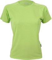 Damessportshirt 'Tech Tee' met korte mouwen Apple Green - XL
